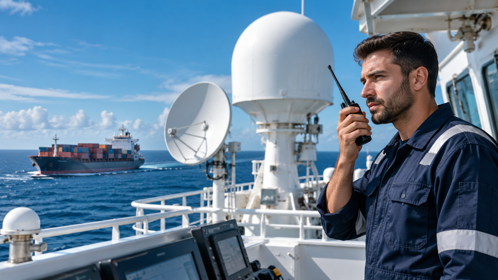 Maritime Radio Communication and Ship Connectivity